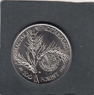 Beschrijving: 100 Forint F.A.O.